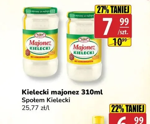 Majonez Kielecki Społem Kielecki promocja w API Market