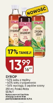 Syrop z pigwowca Polska Róża promocja w Chata Polska