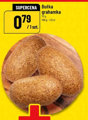 Bułka grahamka promocja w POLOmarket