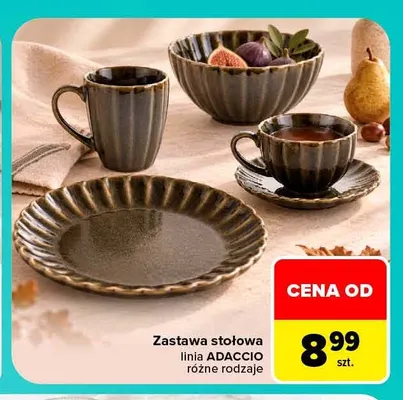 Zastawa stołowa linia Adaccio promocja w Carrefour