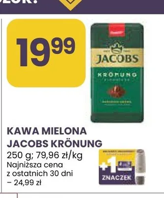 Kawa mielona Jacobs Krönung promocja w Stokrotka