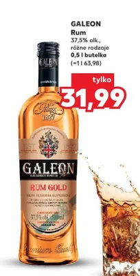 Rum różne rodzaje 0,5l butelka promocja w Kaufland