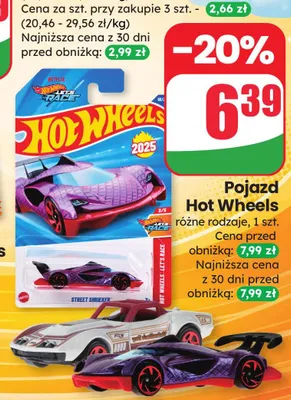 Pojazd Hot Wheels promocja w Dino