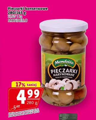 Pieczarki konserwowe Mondello promocja w Prim Market