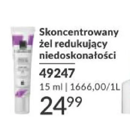 Skoncentrowany żel redukujący niedoskonałości promocja w AVON