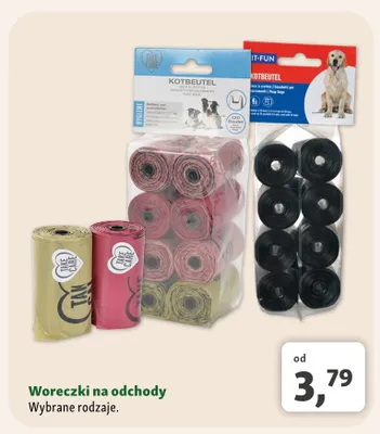 Woreczki na odchody Fit+Fun promocja w MAXI ZOO