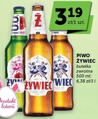 Piwo Żywiec różne rodzaje promocja w ABC