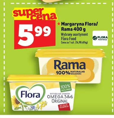 Margaryna Flora promocja w TOPAZ