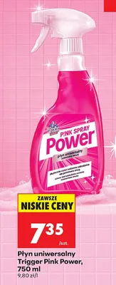 Płyn uniwersalny Trigger Pink Spray promocja w Biedronka
