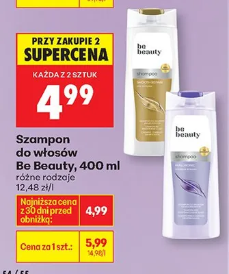 Szampon do włosów Be Beauty promocja w Biedronka