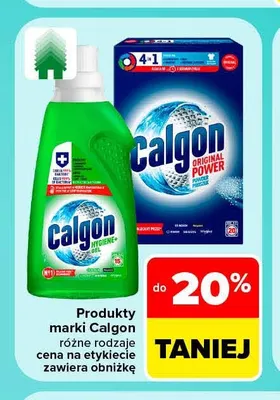 Produkty marki Calgon promocja w Carrefour Market