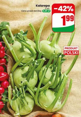 Kalarepa polska promocja w Dino