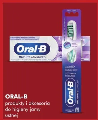 Produkty i akcesoria do higieny jamy ustnej Oral-B promocja w Super-Pharm