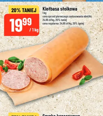 Kiełbasa słoikowa promocja w POLOmarket