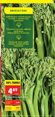 Brokuły Bimi świeże promocja w Biedronka