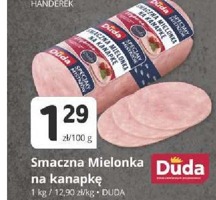 Smaczna Mielonka na kanapkę Duda promocja w Marketvita
