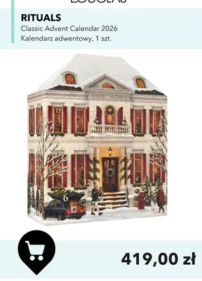 Kalendarz adwentowy Classic Advent Calendar 2026 Rituals promocja w Douglas