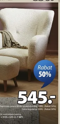 Fotel VILDSUND promocja w Jysk