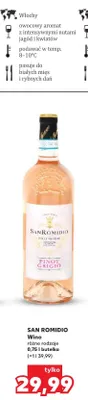 Wino San Romidio Pinot Grigio promocja w Kaufland