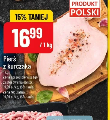 Pierś z kurczaka promocja w POLOmarket