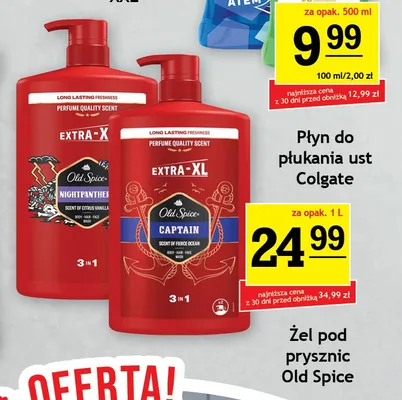 Żel pod prysznic Old spice captain promocja w Gram Market