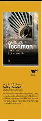 Książka Delfiny i Belzebub Wojciech Tochman oprawa twarda promocja w Empik