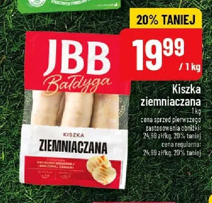 Kiszka ziemniaczana JBB Bałdyga promocja w POLOmarket