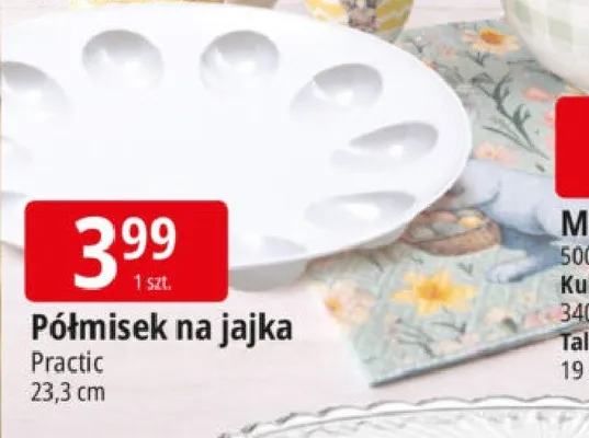 Półmisek na jajka 23,3 cm promocja w Leclerc
