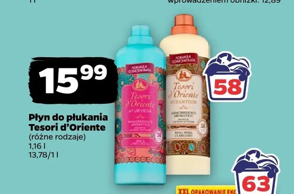 Płyn do płukania Tesori d'Oriente promocja w Netto