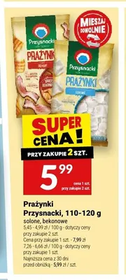 Prażynki Przysnacki solone promocja w Twój Market