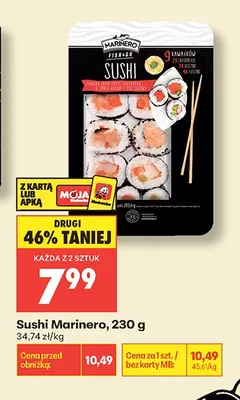 Sushi Marinero promocja w Biedronka