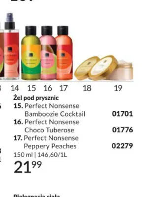 Żel pod prysznic promocja w AVON