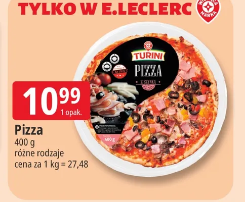 Pizza Turini promocja w Leclerc