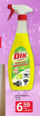 Odtłuszczacz uniwersalny Dix promocja w Selgros