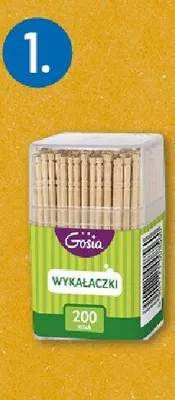 Wykałaczki w pojemniku jednorazowe Amigo promocja w POLOmarket