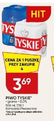 Piwo Tyskie Gronie promocja w Chata Polska