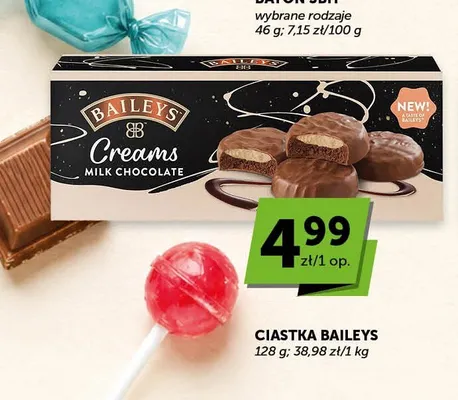 Ciastka Baileys promocja w Groszek