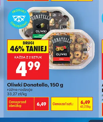 Oliwki Donatello z chili promocja w Biedronka