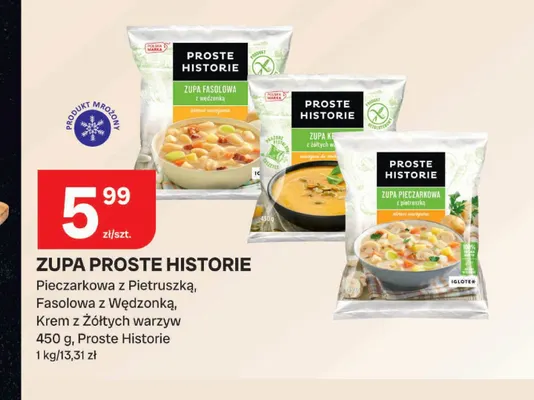 Zupa krem z żółtych warzyw Proste Historie promocja w Chorten