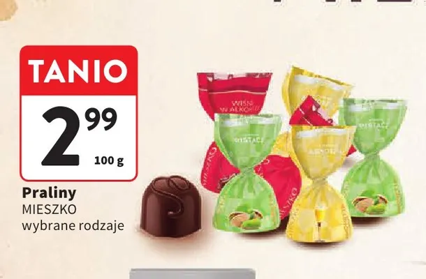 Praliny Mieszko promocja w Intermarche