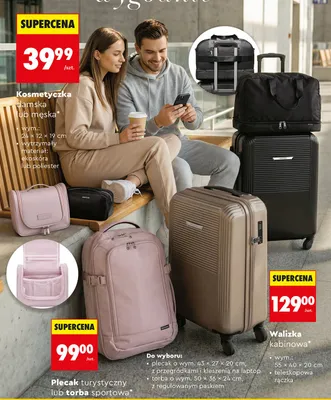 Plecak turystyczny lub torba sportowa promocja w Biedronka