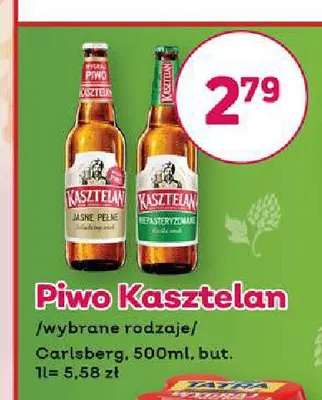 Piwo Kasztelan promocja w Bliski