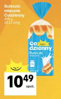 Bułeczki mleczne promocja w Delikatesy Centrum