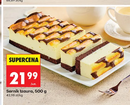 Sernik Izaura promocja w Biedronka