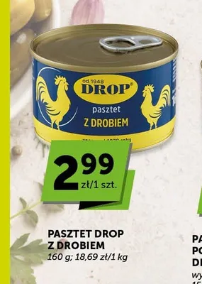 Pasztet z drobiem Drop promocja w Groszek