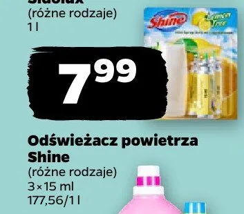 Odświeżacz powietrza Shine promocja w Netto