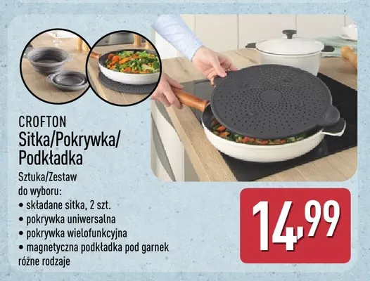 Składane sitka 2-pak Crofton promocja w Aldi