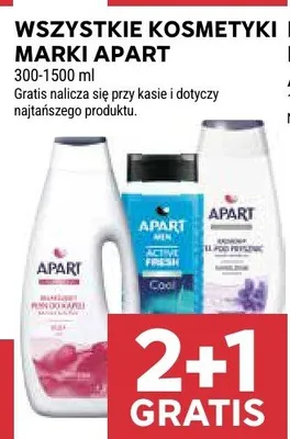 Wszystkie kosmetyki marki Apart promocja w Stokrotka