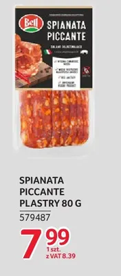 Spianata piccante plastry Bell promocja w Selgros