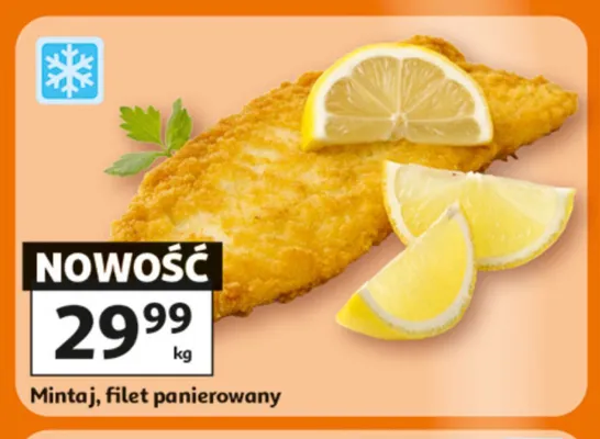 Mintaj filet panierowany promocja w Auchan